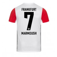 Koszulka piłkarska Eintracht Frankfurt Omar Marmoush #7 Strój Domowy 2024-25 tanio Krótki Rękaw